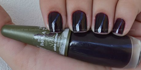 Esmalte Vinho Camurça Impala Trem da Vida