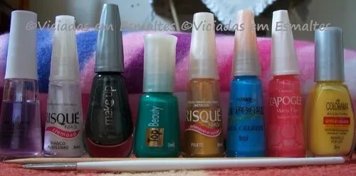 Esmaltes - Oncinha Colorida Esmaltes e Unha decorada