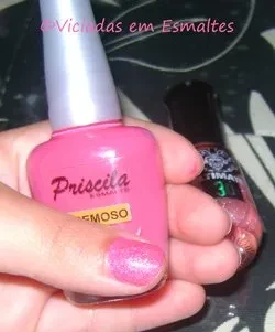 Esmaltes Rosa Esmalte Rosa e Unhas
