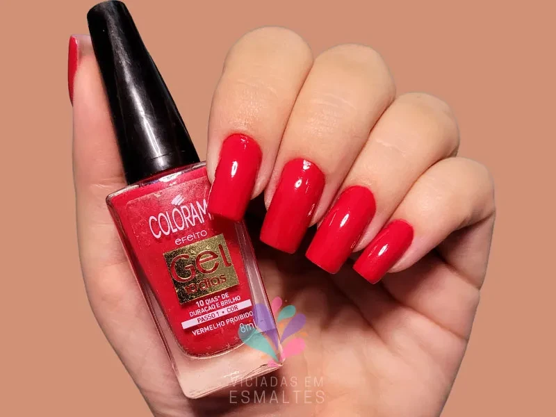 Resenha do Esmalte Colorama Vermelho Proibido: Qualidade, Durabilidade e Elegância