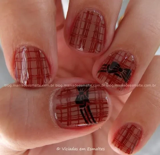 Unhas Decoradas para Festa Junina