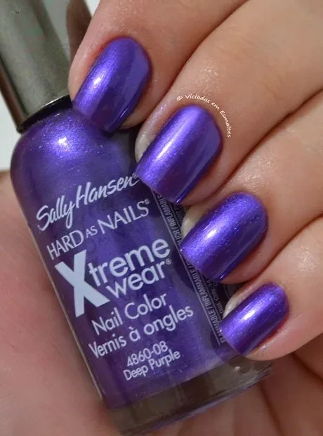 Esmalte Sally Hansen Deep Purple 170 * Hard as Nails
