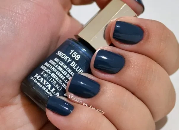 Esmalte Mavala Smoky Blue 158