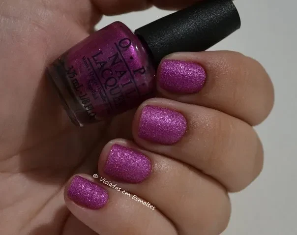 Esmalte OPI Liquid Sand Samba-Dy Loves Purple * Beach Sandies Collection by OPI Brazil