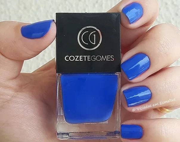 Azul lindo * Esmalte Belle Epoque Cozete Gomes