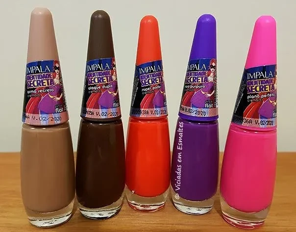 Nova Coleção Impala Identidade Secreta * Testando o Esmalte Plano Perfeito