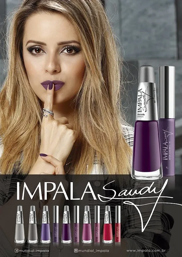 Esmalte Morada Sandy: Resenha e Fotos