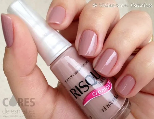 Esmalte Fé na Figa * Coleção Brasil Por Risqué Fé