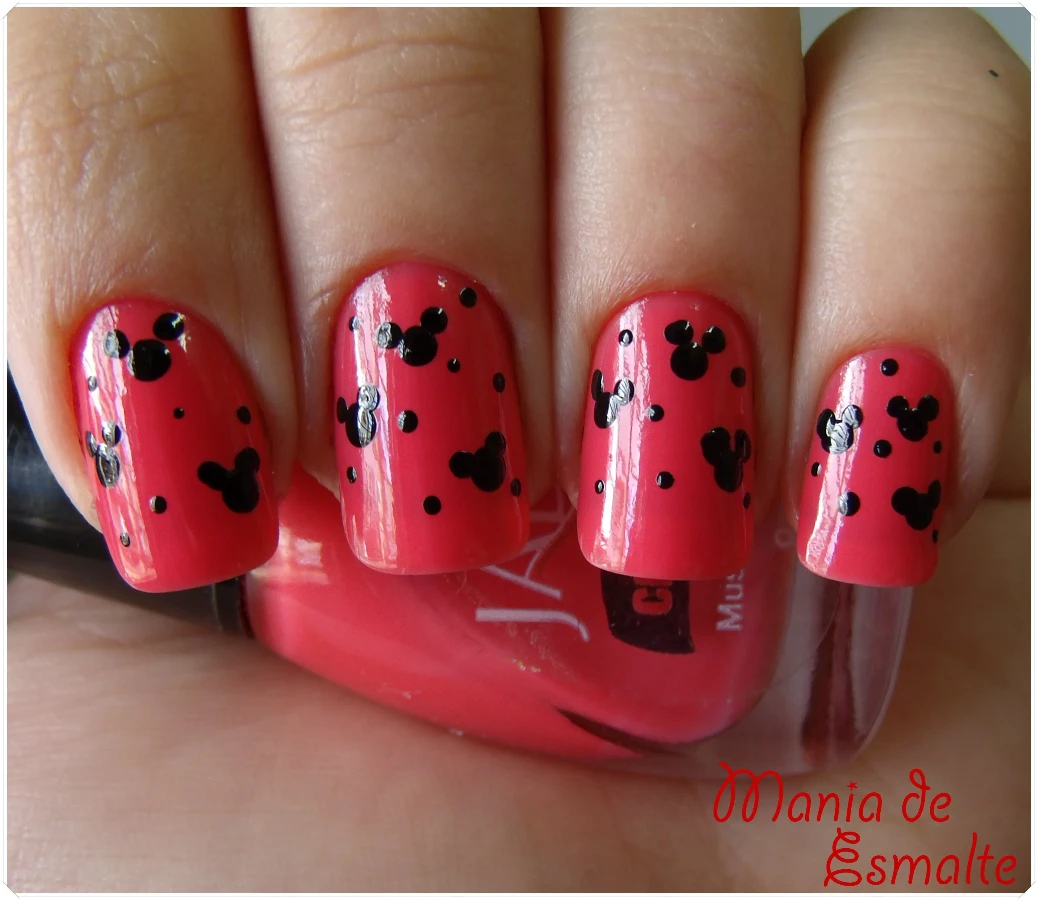 Nail Art Mickey