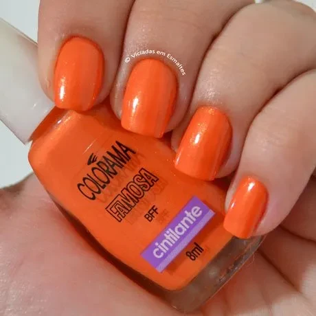 Esmalte Colorama BFF + Cobertura Flash * Efeito Spray * Coleção Famosa