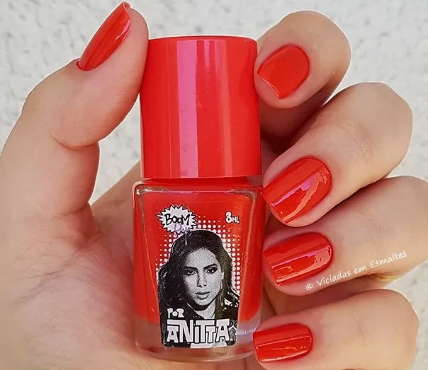 Esmalte de Unha Anitta Menina Má * Coleção Boom Pop