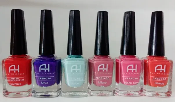 Esmaltes Ana Hickmann * Coleção Memories
