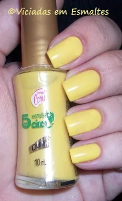 Amarelo * Esmaltes 5Cinco