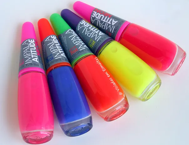 Esmaltes Impala Coleção Atitude Neon