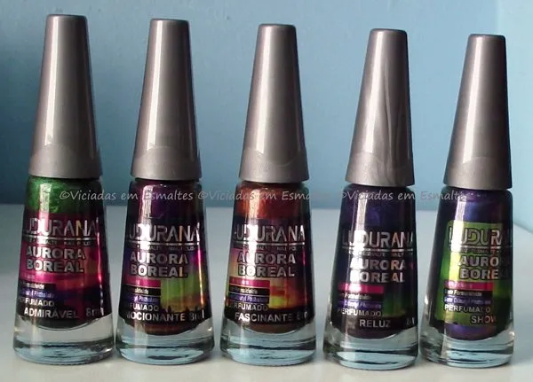 Esmaltes Aurora Boreal Ludurana Multi Chrome