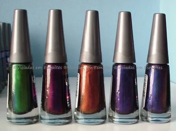 Coleção Multi Chrome Aurora Boreal Ludurana