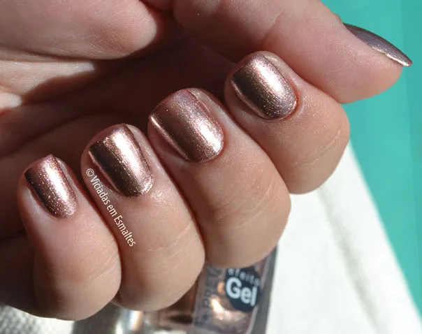 Esmalte Preta Gil Pagode Efeito Gel