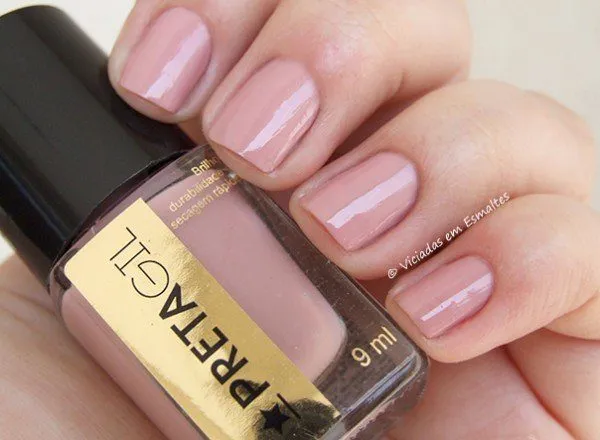 Esmalte Preta Gil Nude Juke Reis